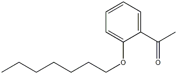 1-[2-(heptyloxy)phenyl]ethan-1-one Struktur