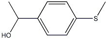 1-[4-(methylsulfanyl)phenyl]ethan-1-ol Struktur