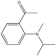 1-{2-[methyl(propan-2-yl)amino]phenyl}ethan-1-one Struktur