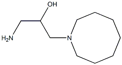 1-amino-3-(azocan-1-yl)propan-2-ol Struktur