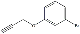 1-bromo-3-(prop-2-ynyloxy)benzene Struktur