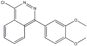 1-chloro-4-(3,4-dimethoxyphenyl)phthalazine Struktur