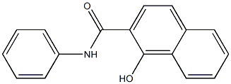 1-hydroxy-N-phenylnaphthalene-2-carboxamide Struktur