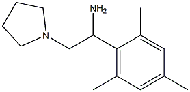 1-mesityl-2-pyrrolidin-1-ylethanamine Struktur