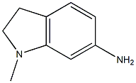 1-methyl-2,3-dihydro-1H-indol-6-amine Struktur