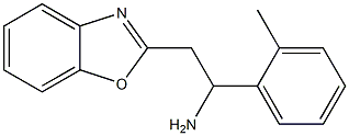 2-(1,3-benzoxazol-2-yl)-1-(2-methylphenyl)ethan-1-amine Struktur