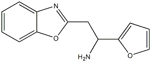 2-(1,3-benzoxazol-2-yl)-1-(furan-2-yl)ethan-1-amine Struktur