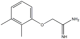 2-(2,3-dimethylphenoxy)ethanimidamide Struktur