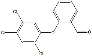 2-(2,4,5-trichlorophenoxy)benzaldehyde Struktur