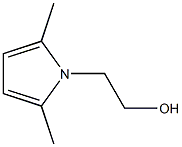 2-(2,5-dimethyl-1H-pyrrol-1-yl)ethan-1-ol Struktur