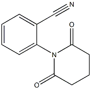 2-(2,6-dioxopiperidin-1-yl)benzonitrile Struktur