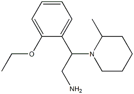 2-(2-ethoxyphenyl)-2-(2-methylpiperidin-1-yl)ethanamine Struktur