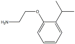 2-(2-isopropylphenoxy)ethanamine Struktur