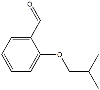 2-(2-methylpropoxy)benzaldehyde Struktur