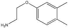 2-(3,4-dimethylphenoxy)ethanamine Struktur