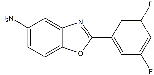 2-(3,5-difluorophenyl)-1,3-benzoxazol-5-amine Struktur