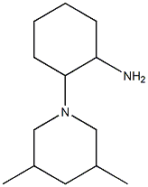 2-(3,5-dimethylpiperidin-1-yl)cyclohexan-1-amine Struktur