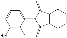 2-(3-amino-2-methylphenyl)hexahydro-1H-isoindole-1,3(2H)-dione Struktur