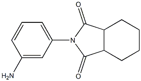 2-(3-aminophenyl)hexahydro-1H-isoindole-1,3(2H)-dione Struktur