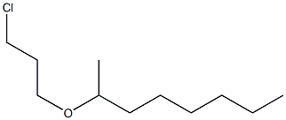 2-(3-chloropropoxy)octane Struktur