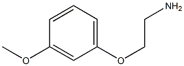 2-(3-methoxyphenoxy)ethanamine Struktur