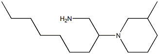 2-(3-methylpiperidin-1-yl)nonan-1-amine Struktur