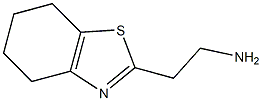 2-(4,5,6,7-tetrahydro-1,3-benzothiazol-2-yl)ethanamine Struktur