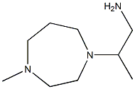 2-(4-methyl-1,4-diazepan-1-yl)propan-1-amine Struktur