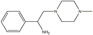 2-(4-methylpiperazin-1-yl)-1-phenylethanamine Struktur