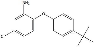 2-(4-tert-butylphenoxy)-5-chloroaniline Struktur