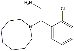 2-(azocan-1-yl)-2-(2-chlorophenyl)ethan-1-amine Struktur