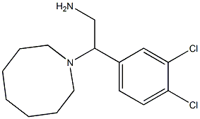 2-(azocan-1-yl)-2-(3,4-dichlorophenyl)ethan-1-amine Struktur