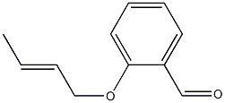 2-(but-2-en-1-yloxy)benzaldehyde Struktur