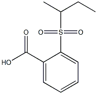 2-(butane-2-sulfonyl)benzoic acid Struktur