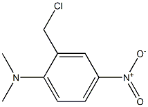 2-(chloromethyl)-N,N-dimethyl-4-nitroaniline Struktur