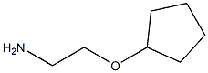 2-(cyclopentyloxy)ethanamine Struktur