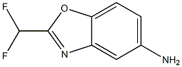 2-(difluoromethyl)-1,3-benzoxazol-5-amine Struktur