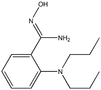 2-(dipropylamino)-N'-hydroxybenzene-1-carboximidamide Struktur