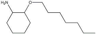 2-(heptyloxy)cyclohexan-1-amine Struktur