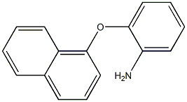 2-(naphthalen-1-yloxy)aniline Struktur