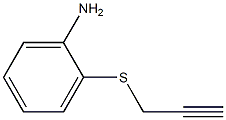 2-(prop-2-ynylthio)aniline Struktur