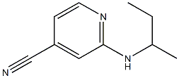 2-(sec-butylamino)isonicotinonitrile Struktur