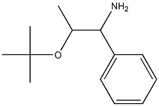 2-(tert-butoxy)-1-phenylpropan-1-amine Struktur