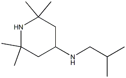 2,2,6,6-tetramethyl-N-(2-methylpropyl)piperidin-4-amine Struktur