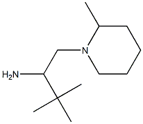 2,2-dimethyl-1-[(2-methylpiperidin-1-yl)methyl]propylamine Struktur