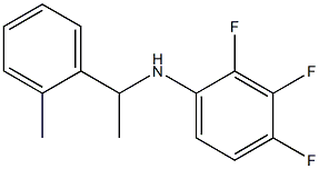 2,3,4-trifluoro-N-[1-(2-methylphenyl)ethyl]aniline Struktur