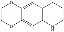 2,3,6,7,8,9-hexahydro[1,4]dioxino[2,3-g]quinoline Struktur