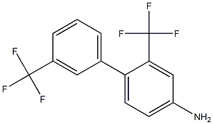 2,3'-bis(trifluoromethyl)-1,1'-biphenyl-4-amine Structure