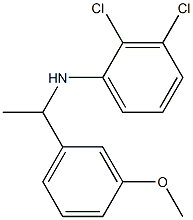 2,3-dichloro-N-[1-(3-methoxyphenyl)ethyl]aniline Struktur