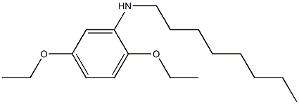 2,5-diethoxy-N-octylaniline Struktur